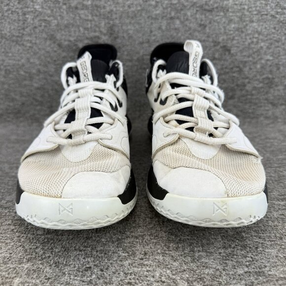 ✅NIKE Paul George 3 Basketball Shoes Mens 8 PG3 Sneaker Black/White CN9512-108 - Picture 5 of 11